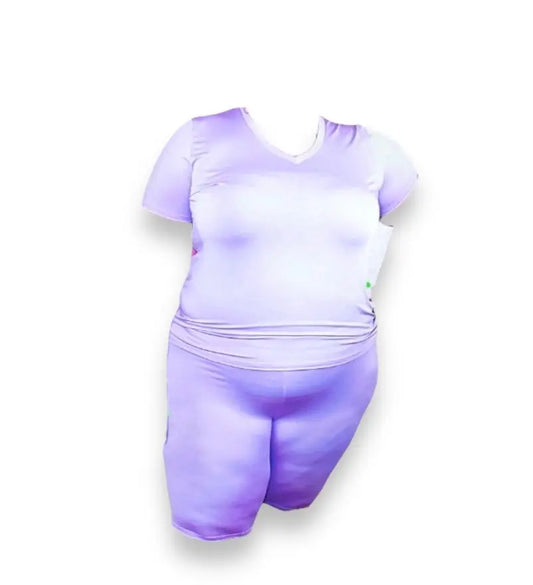 Melanie biker set Plus Size QueenzReign