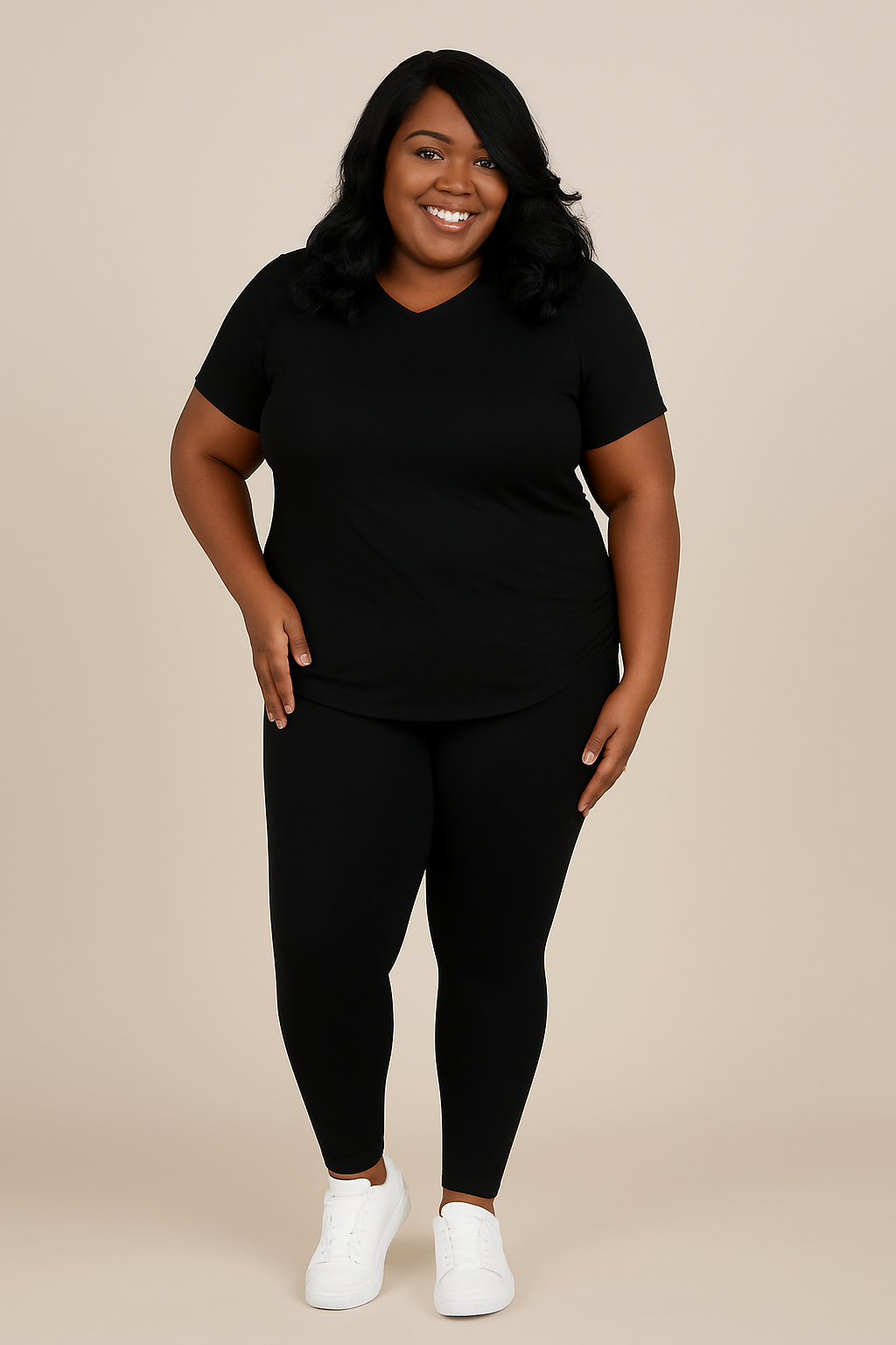 Plus Size Essential Leggings