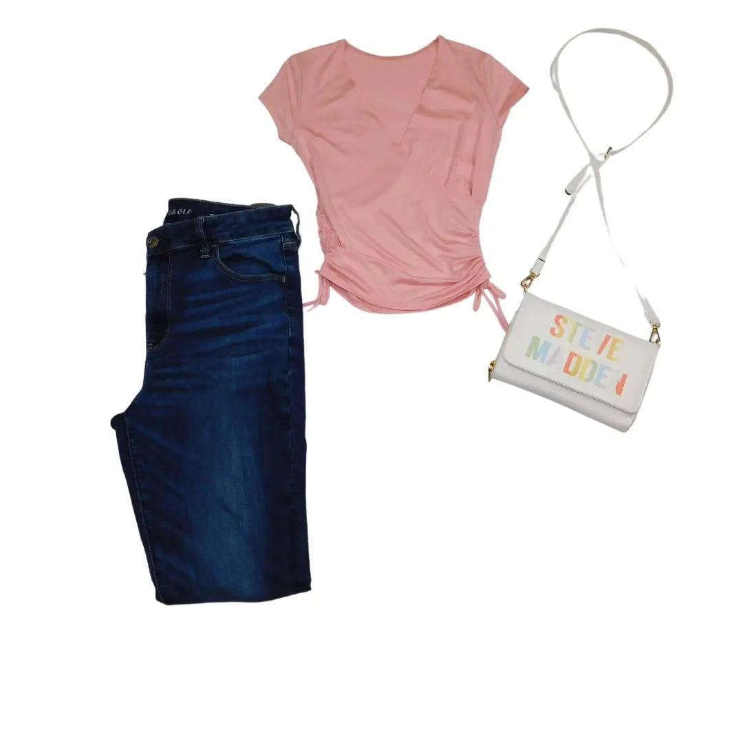 Stassie tassel side Crop Top - QueenzReign