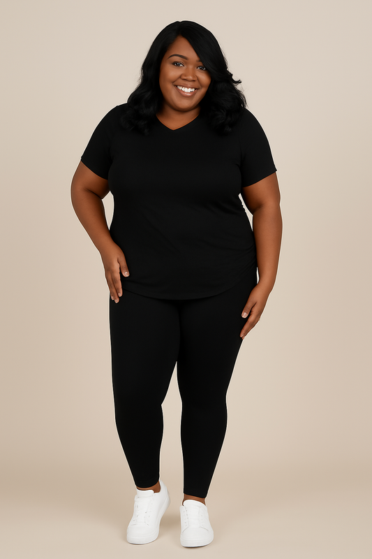 Plus Size Essential Leggings