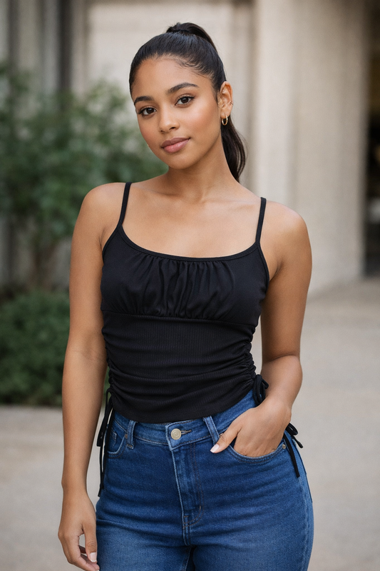 Dinah Side Tie Top