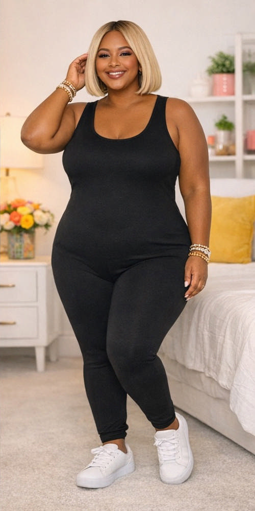 Ariya Basic Plus size Jumpsuit