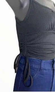 Dinah Side Tie Top - QueenzReign