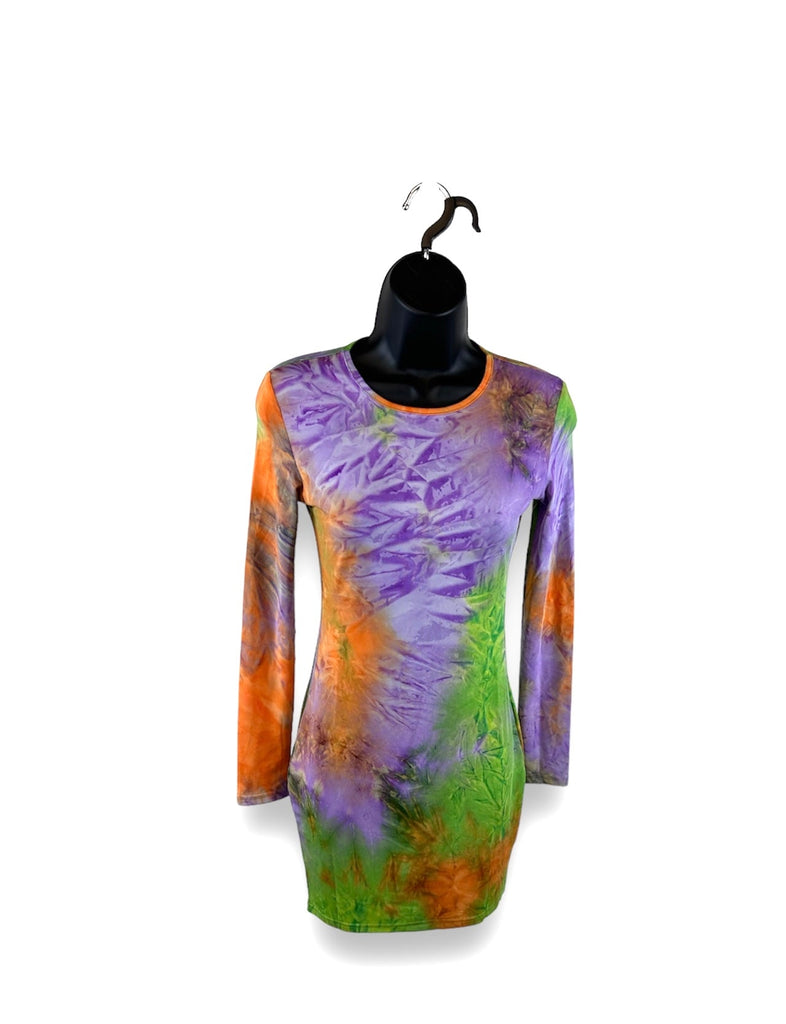 Ember Tie - dye Mini Dress - QueenzReign