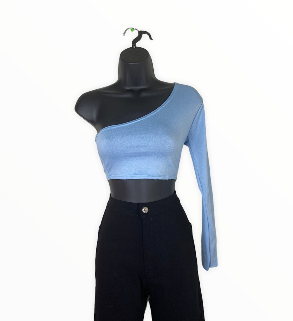 Talon One - shoulder Crop Top - QueenzReign